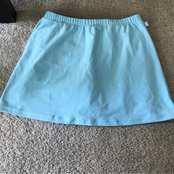 Flirty Nike Dri-Fit Blue Tennis Athletic Skort Size Medium - Picture 3 of 6